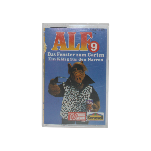Alf Hörspielkassette Folge 9 - Das Fenster zum Garten ein Käfig für den Narren